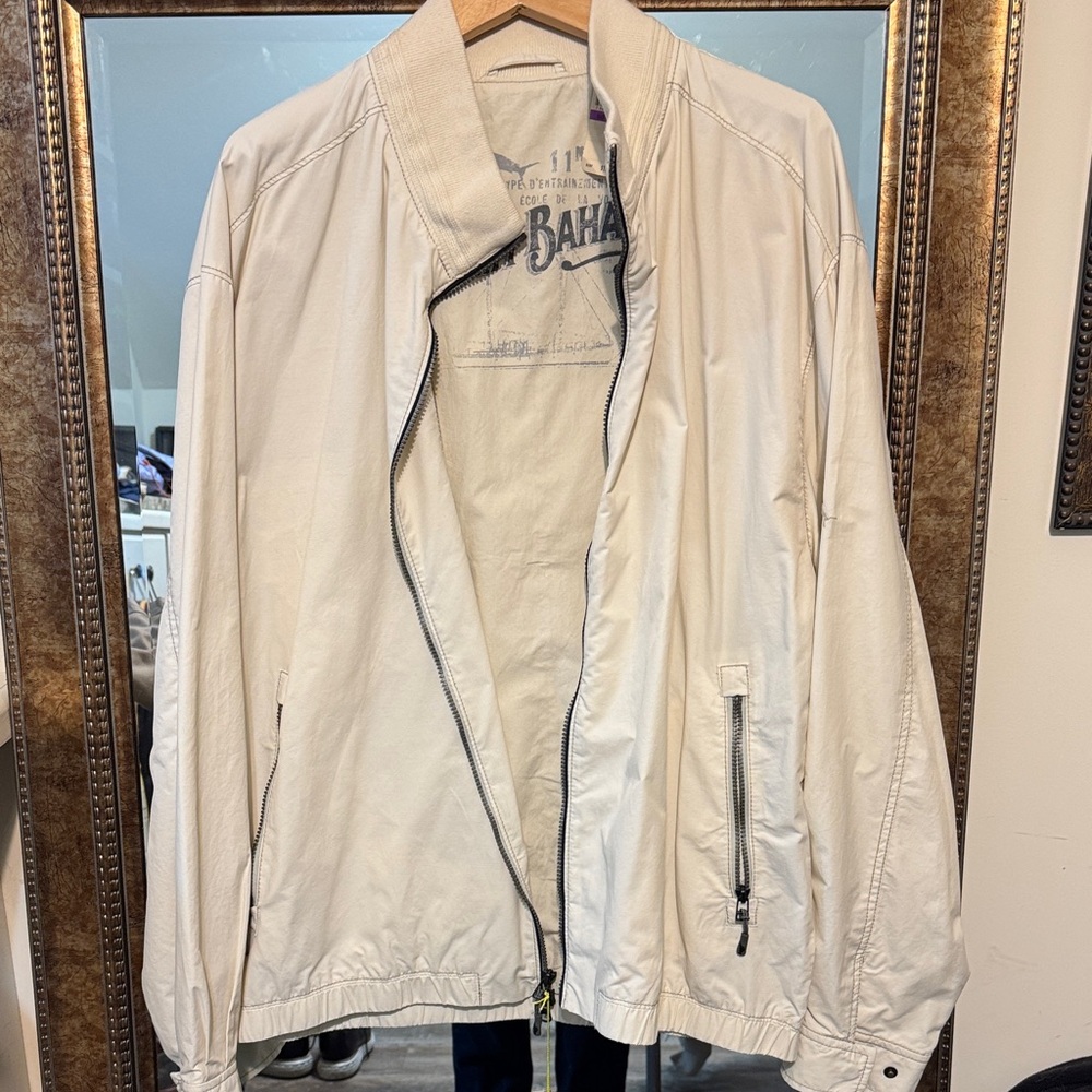 Tommy Bahama Off-White Lightweight Jacket